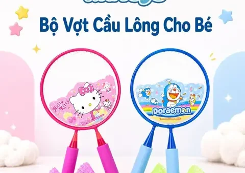 Bộ Cầu Lông Cho Bé: Chọn Vợt Phù Hợp, Rèn Luyện Sức Khỏe & Kỹ Năng