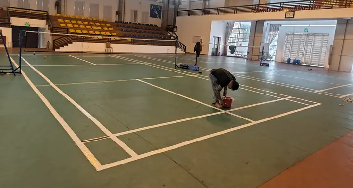Hướng Dẫn Cách Kẻ Vạch Sân Cầu Lông Chuẩn Kích Thước Quốc Tế Chi Tiết Nhất