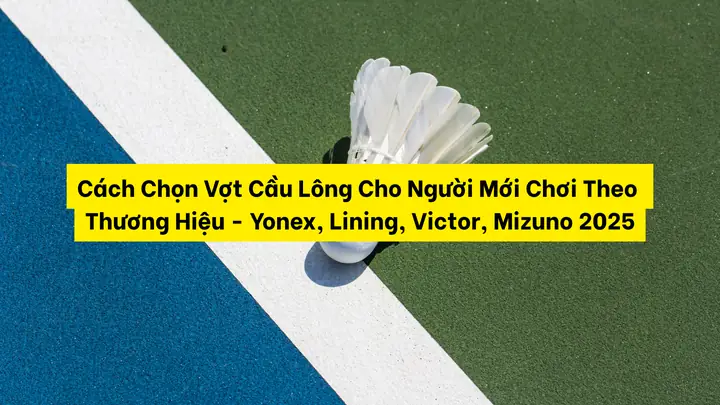 Chọn Vợt Cầu Lông Cho Người Mới Chơi: Hướng Dẫn Chi Tiết Từ A-Z