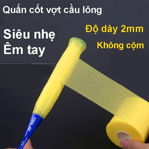 Cốt Vợt Cầu Lông: Hướng Dẫn Bóc, Quấn Cán & Lợi Ích Chi Tiết