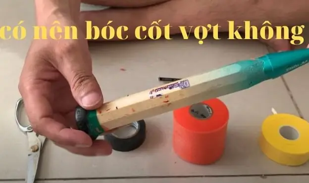 Cốt Vợt Cầu Lông: Hướng Dẫn Bóc, Quấn Cán & Lợi Ích Chi Tiết