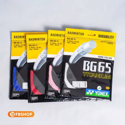 Cước Vợt Cầu Lông Yonex BG65: Độ Bền, Giá Tốt Và Đánh Giá Chi Tiết