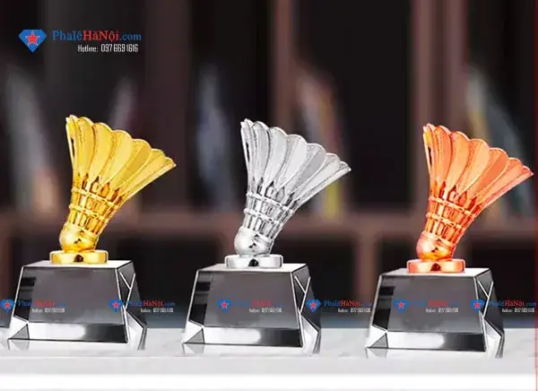Cúp Cầu Lông: Chọn Mẫu Đẹp, Giá Tốt Cho Mọi Giải Đấu & Vinh Danh