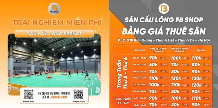 Hướng Dẫn Đặt Sân Cầu Lông Online: Cách Chọn Sân & Ứng Dụng Phổ Biến Hướng Dẫn Đặt Sân Cầu Lông Online: Cách Chọn Sân & Ứng Dụng Phổ Biến