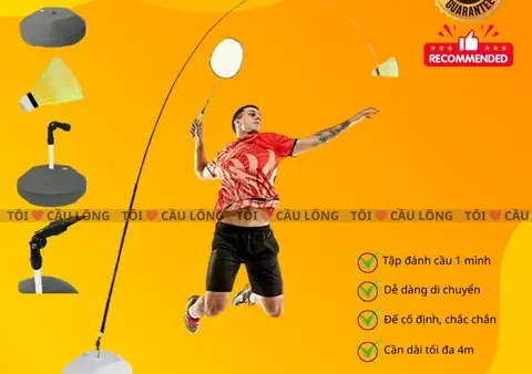Dụng Cụ Đánh Cầu Lông Một Mình: Tối Ưu Kỹ Thuật & Nâng Cao Thành Tích Tại Nhà
