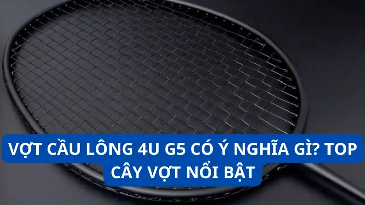 G5 Trong Cầu Lông: Ý Nghĩa, Cách Chọn Và Tư Vấn Vợt Chuẩn Theo Tay Bạn