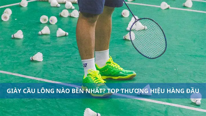 Giày Cầu Lông Bền Nhất: Top Thương Hiệu & Tiêu Chí Chọn Lựa Chuẩn Xác