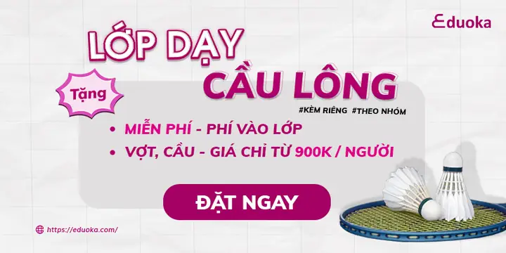 Top Trung Tâm & Lớp Học Cầu Lông Uy Tín Tại Thủ Đức