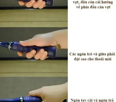 Hướng Dẫn Cầm Vợt Cầu Lông Đúng Chuẩn Kỹ Thuật Cho Người Mới Bắt Đầu
