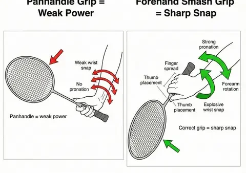 Hướng Dẫn Kỹ Thuật Đập Cầu Lông Mạnh: Bí Quyết Nâng Tầm Cú Smash
