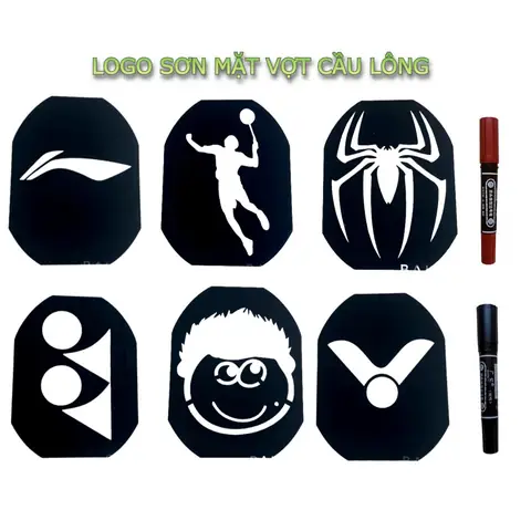 In Logo Vợt Cầu Lông: Dịch Vụ, Cách Tự Sơn & Mẫu Logo Phổ Biến