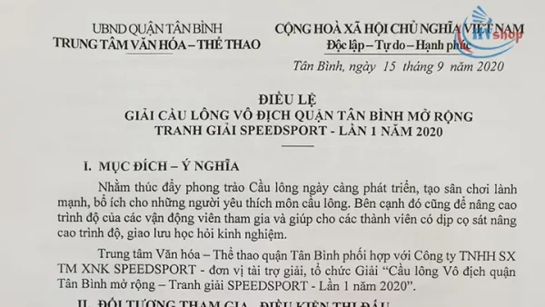 Hướng Dẫn Chi Tiết Kế Hoạch Tổ Chức Giải Cầu Lông Chuyên Nghiệp Từ A-Z