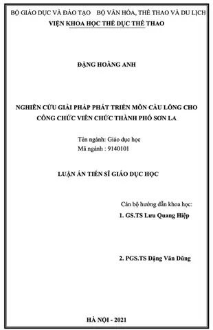 Vụ Luận Án Tiến Sĩ Cầu Lông: Giải Mã Sự Thật, Nguyên Nhân Và Hệ Lụy