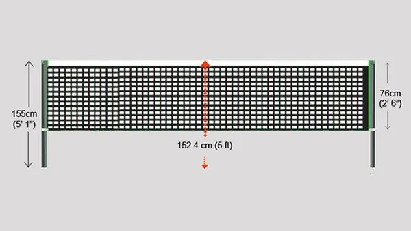 Chiều Cao Lưới Cầu Lông Tiêu Chuẩn Quốc Tế Và Các Lưu Ý Liên Quan