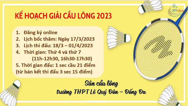 Mẫu Điều Lệ Giải Cầu Lông Chuẩn Nhất: Hướng Dẫn Soạn Thảo Chi Tiết