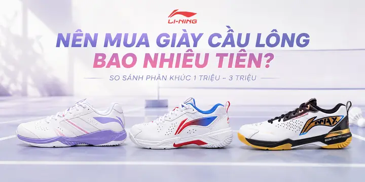 Mua Giày Cầu Lông Chính Hãng, Giá Rẻ: Tư Vấn Chọn Mẫu Phù Hợp Lối Chơi