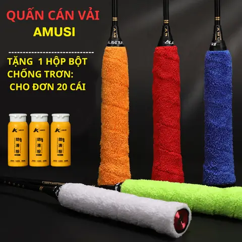 Quấn Cán Vải Cầu Lông: Hướng Dẫn Chọn Mua & Cách Quấn Chuẩn Theo Chuyên Gia