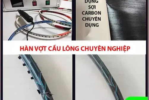 Sửa Chữa Vợt Cầu Lông: Khi Nào Cần Thay Mới, Khi Nào Có Thể Hàn?