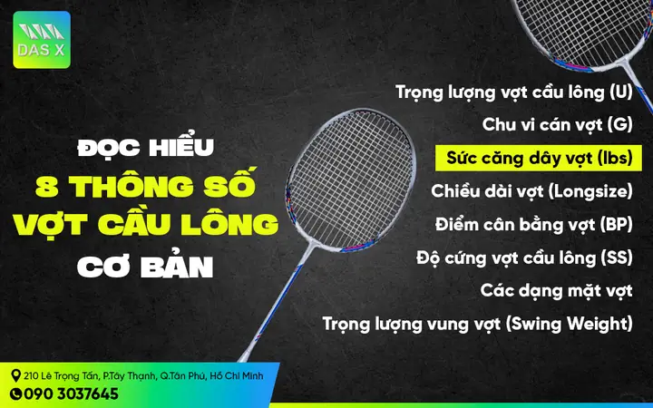 Thông Số Mức Căng Vợt Cầu Lông: Hướng Dẫn Chi Tiết Cho Mọi Trình Độ