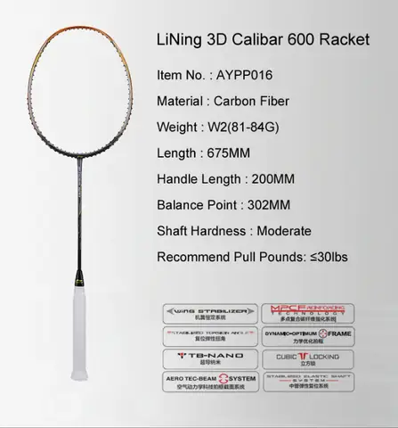 Giải Mã Thông Số Vợt Cầu Lông Lining: Hướng Dẫn Chọn Vợt Chuẩn Cho Mọi Trình Độ