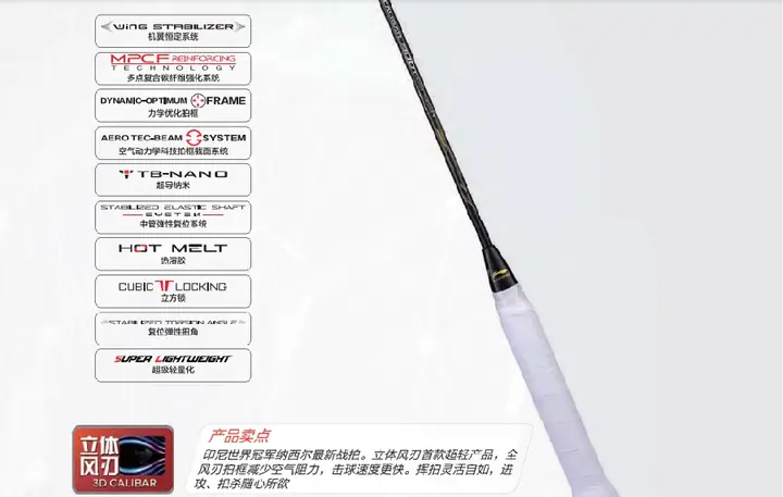 Vợt Cầu Lông Lining Calibar 900i: Thông Số, Công Nghệ & Đánh Giá Chi Tiết