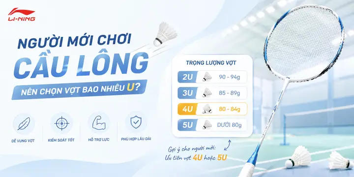 Vợt Cầu Lông Nặng Bao Nhiêu Gram Và Cách Chọn Vợt Phù Hợp
