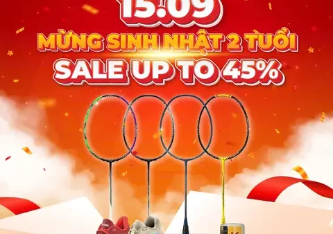 Vợt Cầu Lông Sale: Ưu Đãi Hấp Dẫn, Chọn Vợt Chính Hãng Giá Tốt