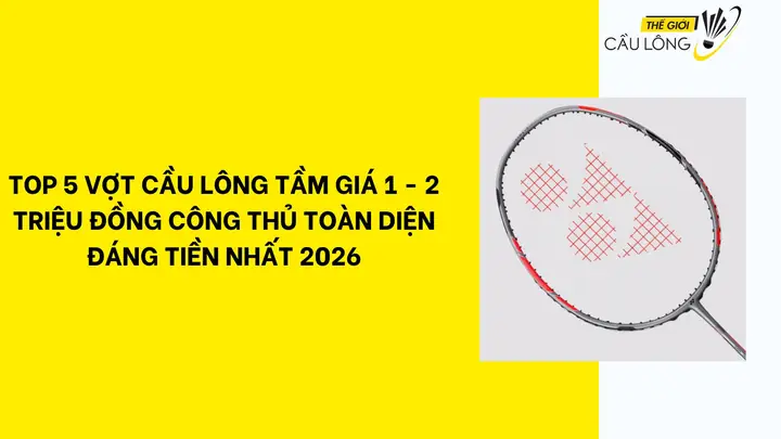 Top Vợt Cầu Lông Giá Dưới 1 Triệu: Chọn Vợt Phù Hợp Cho Mọi Trình Độ