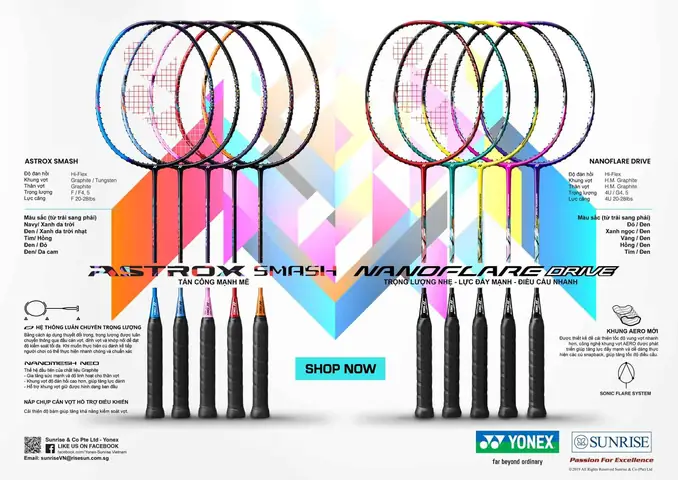 Vợt Cầu Lông Yonex Cho Học Sinh: Chọn Mẫu Giá Rẻ, Dễ Chơi Tốt Nhất