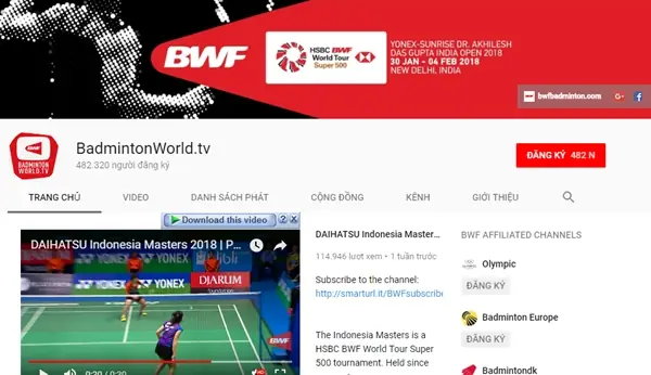Xem Cầu Lông Online: Hướng Dẫn Toàn Diện Các Kênh Trực Tiếp & Mẹo Hay Xem Cầu Lông Online: Hướng Dẫn Toàn Diện Các Kênh Trực Tiếp & Mẹo Hay